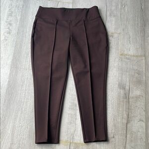 Nine West Cropped Ankle-Length Pants with Pressed Creases